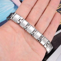 Bracciale Antifatica In Titanio Con Magnete Da Uomo Di Ottima Qualità