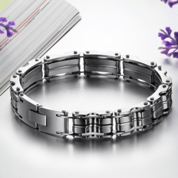 Bracciale Classico In Titanio Da Uomo Di Alta Qualità