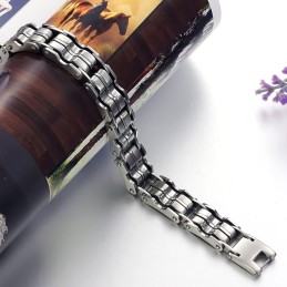 Bracciale Classico In Titanio Da Uomo Di Alta Qualità