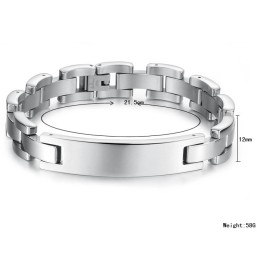 Bracciale In Titanio Maschile Facile Da Usare