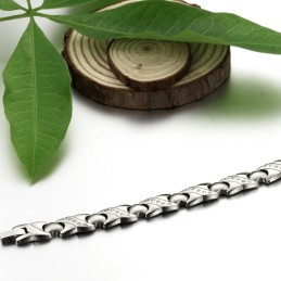 Bracciale In Titanio Sweetheart Con Diamante, Qualità E Quantità Garantite