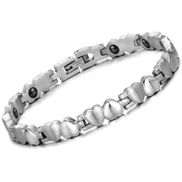 Completo Nelle Specifiche Braccialetto In Titanio Sweetheart