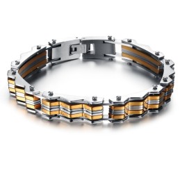 Bracciale In Titanio Maschile Di Qualità Stabile
