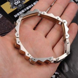 Bracciale In Titanio Maschile Di Qualità Stabile