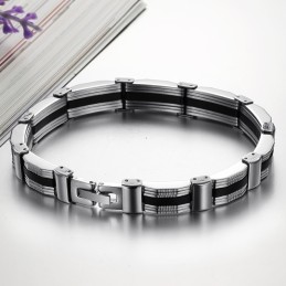 Bracciale In Titanio Maschile "To Have A Long Story"
