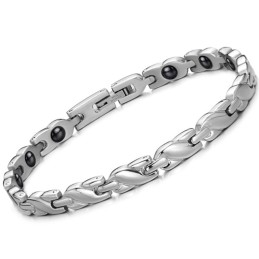 Bracciale In Titanio Con Magnete Per La Salute Femminile, Facile Da Usare