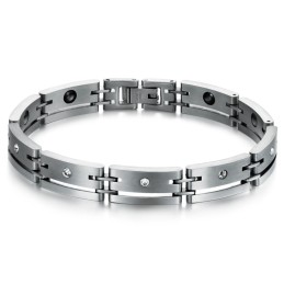 Bracciale In Titanio Di Alta Qualità Per Uomo Con Magnete
