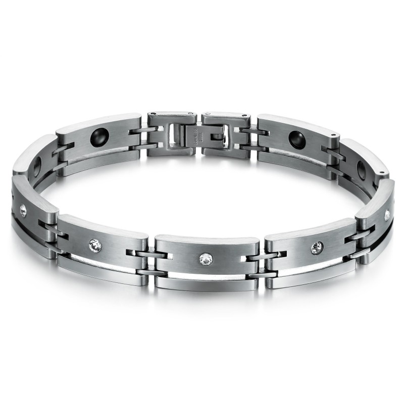 Bracciale In Titanio Di Alta Qualità Per Uomo Con Magnete Bracciale In Titanio Di Alta Qualità Per Uomo Con Magnete