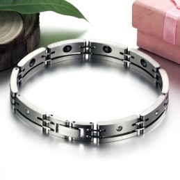 Bracciale In Titanio Di Alta Qualità Per Uomo Con Magnete