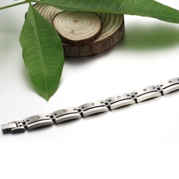 Bracciale In Titanio Di Alta Qualità Per Uomo Con Magnete