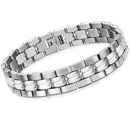 Bracciale In Titanio Conciso Da Uomo, Qualità E Quantità Garantite