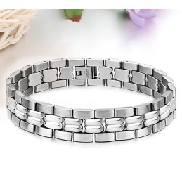 Bracciale In Titanio Conciso Da Uomo, Qualità E Quantità Garantite