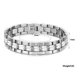 Bracciale In Titanio Conciso Da Uomo, Qualità E Quantità Garantite