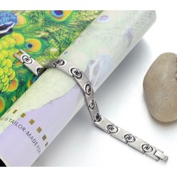 Bracciale In Titanio Maschile Di Alta Qualità