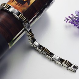 Bracciale In Titanio Maschile Facile Da Usare
