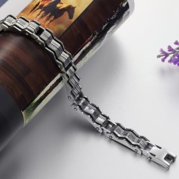 Ampia Varietà Di Braccialetti In Titanio Da Uomo
