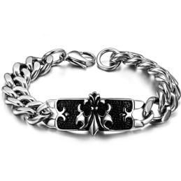 Bracciale Classico In Titanio Maschile Di Fama Mondiale