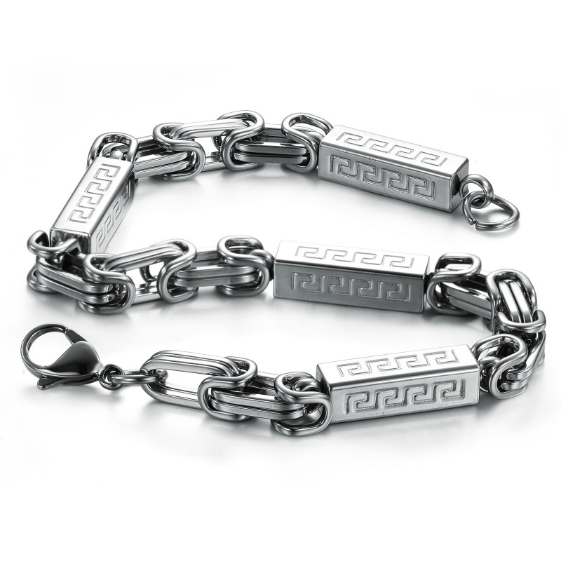 Bracciale In Titanio Conciso Da Uomo Con Reputazione Affidabile Bracciale In Titanio Conciso Da Uomo Con Reputazione Affidabile