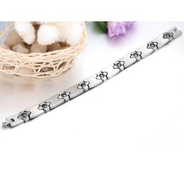 Bracciale In Titanio Per La Salute Di Qualità Superiore Con Diamante