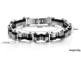 Bracciale In Titanio Maschile Di Qualità Superiore