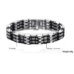 Bracciale Classico In Titanio Da Uomo Dalle Prestazioni Affidabili