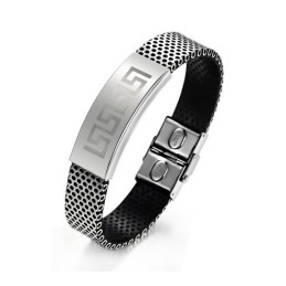 Bracciale Da Uomo In Titanio Great Wall, Durevole E Di Uso Prolungato