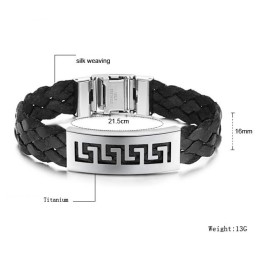 Bracciale Da Uomo In Titanio Great Wall Dalle Prestazioni Affidabili