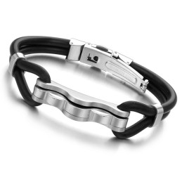Bracciale In Silicone Di Titanio Di Qualità Superiore