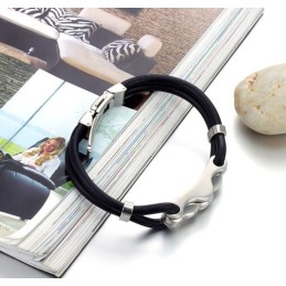 Bracciale In Silicone Di Titanio Di Qualità Superiore