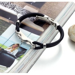 Bracciale In Silicone Di Titanio Di Qualità Superiore