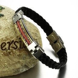 Bracciale In Pelle Di Titanio Di Eccellente Qualità