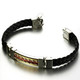 Bracciale In Pelle Di Titanio Di Eccellente Qualità
