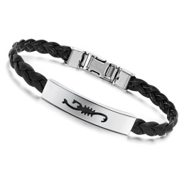 Bracciale Da Donna In Pelle Di Titanio Di Qualità Superiore