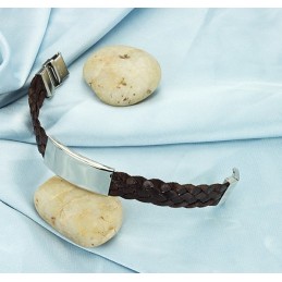 Il Bracciale In Titanio Marrone Di Qualità Queen Of Quality