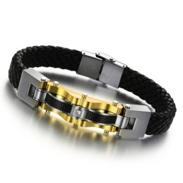 Bracciale In Pelle Di Titanio Da Uomo Dalle Prestazioni Affidabili