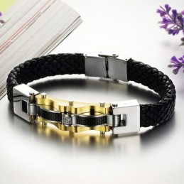 Bracciale In Pelle Di Titanio Da Uomo Dalle Prestazioni Affidabili