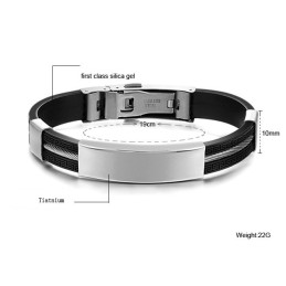 Bracciale In Titanio Per Il Tempo Libero Con Qualità E Quantità Garantite