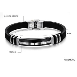 Bracciale In Silicone Di Titanio Completo Nelle Specifiche