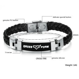 Bracciale In Pelle Di Titanio Con Reputazione Affidabile