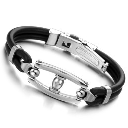 Ampia Varietà Di Braccialetti In Silicone E Titanio