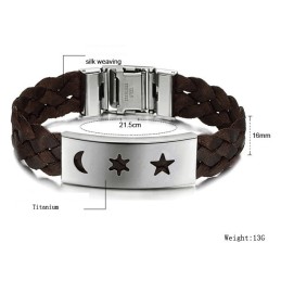Bracciale In Titanio Maschile Facile Da Usare