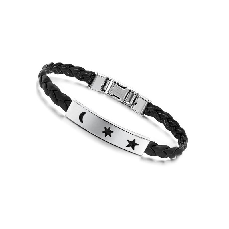Bracciale In Pelle Di Titanio Resistente All'Uso Bracciale In Pelle Di Titanio Resistente All'Uso