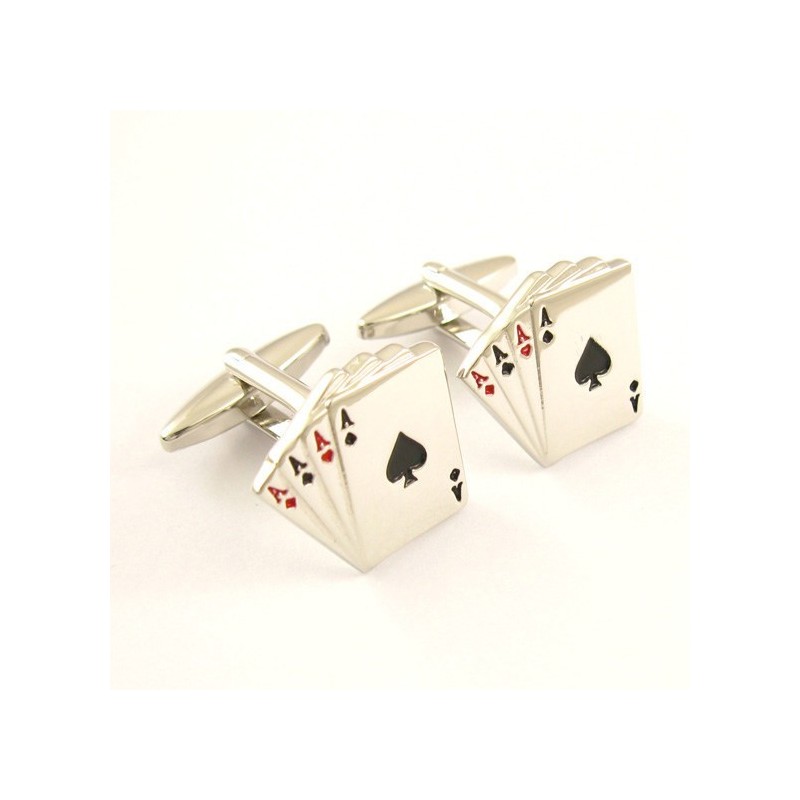 Gemelli In Titanio Four Aces Gemelli In Titanio Four Aces