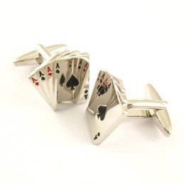 Gemelli In Titanio Four Aces