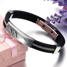 Bracciale In Pelle Di Titanio Viper Di Reliable Reputation
