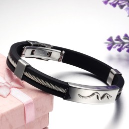 Bracciale In Pelle Di Titanio Viper Di Reliable Reputation