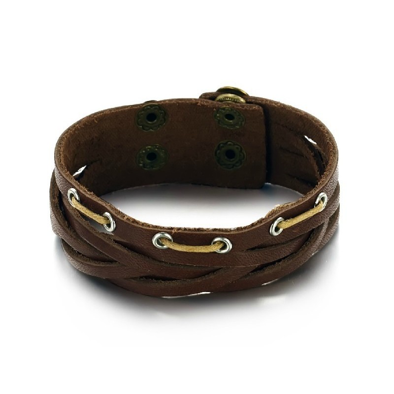 Bracciale In Pelle Di Titanio Di Qualità Superiore Bracciale In Pelle Di Titanio Di Qualità Superiore