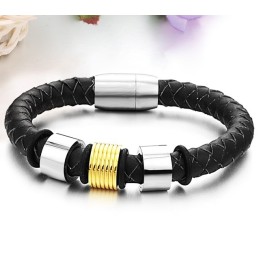 Bracciale In Pelle Di Titanio Da Donna Di Qualità Stabile