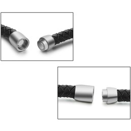 Bracciale In Pelle Di Titanio Da Donna Di Qualità Stabile