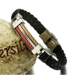 Bracciale In Pelle Di Titanio Con Qualità E Quantità Garantite